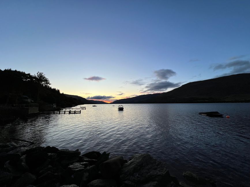 La última excursión desde Loch Earn...