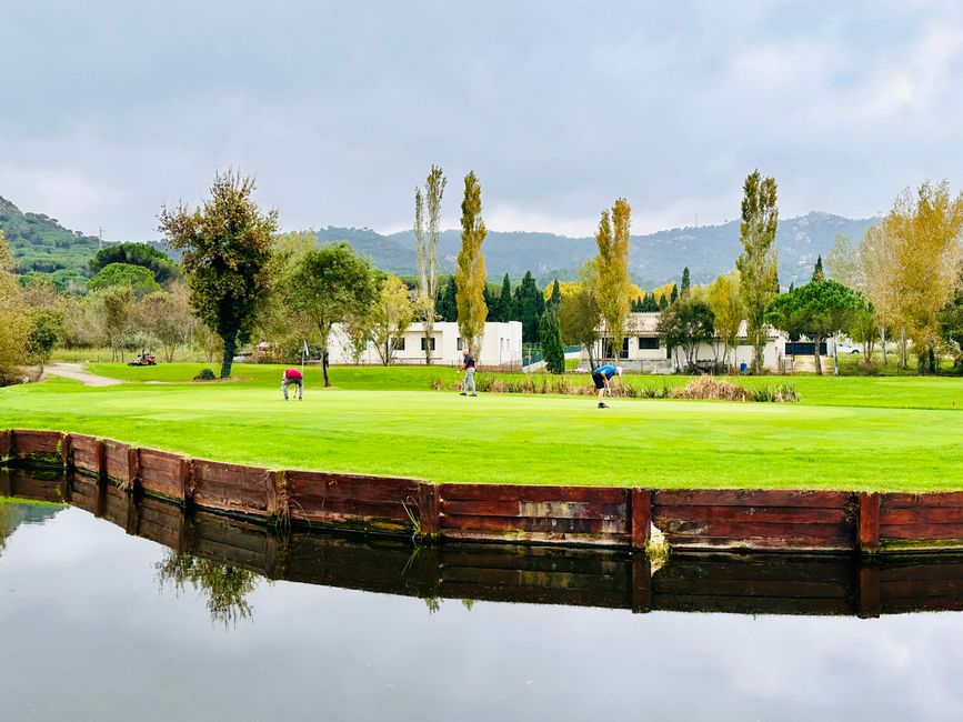 Golfrunde im Golf Costa Brava