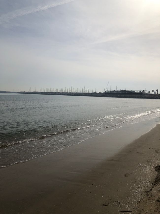 Endlich der Stadtstrand