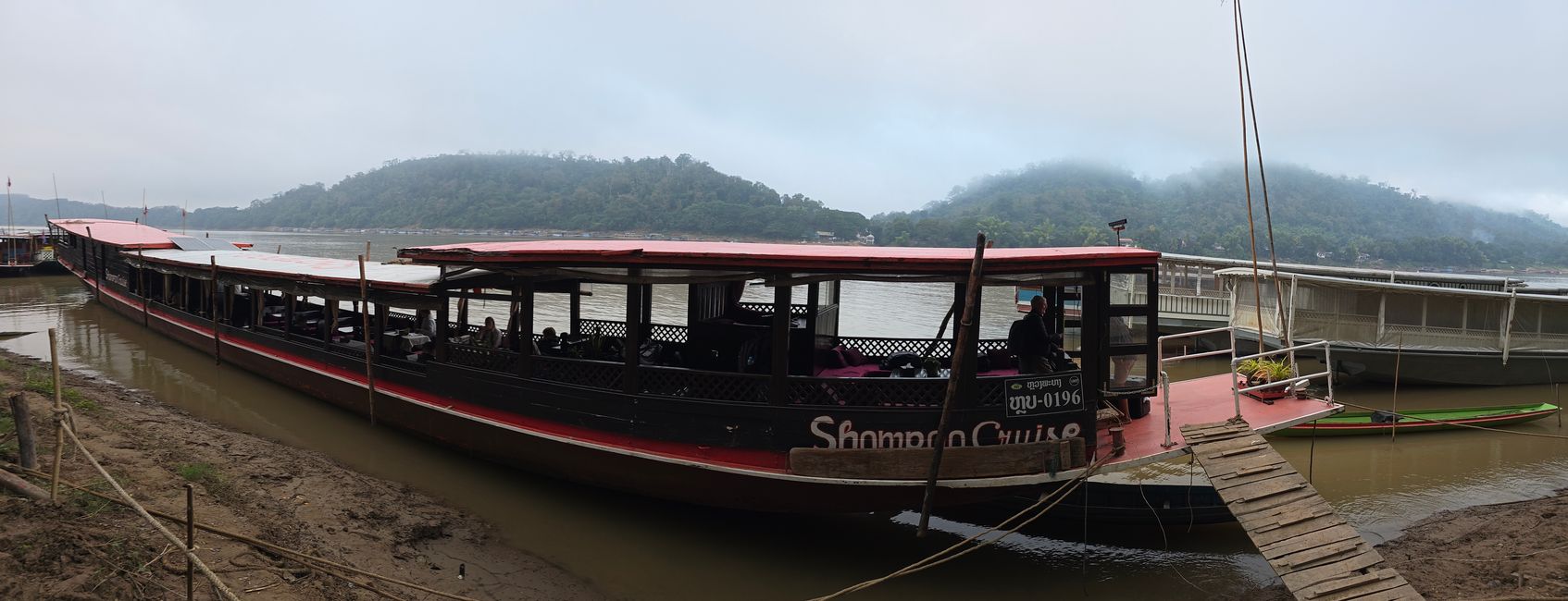Auf dem Mekong von Luang Prabang nach Ban Houayxay