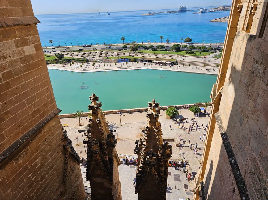 Vista dalla terrazza panoramica della cattedrale