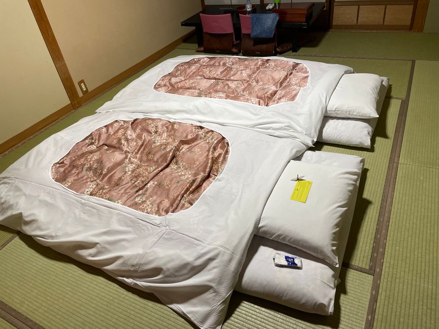 旅馆的榻榻米