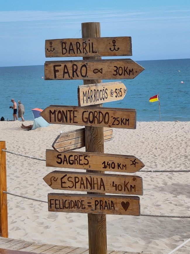 Tavira und der Cemitério de Âncoras