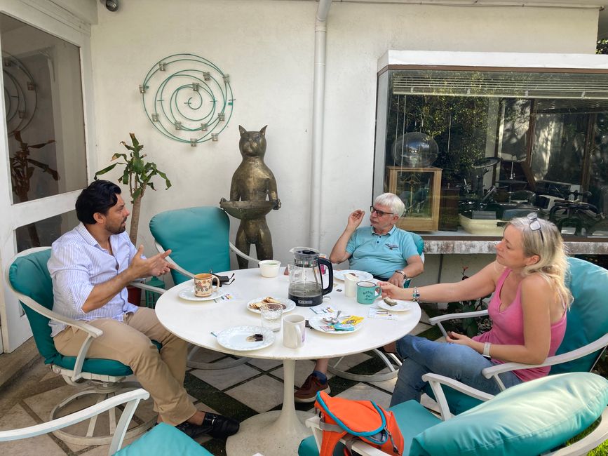 Besuch bei einem Gemeindemitglied