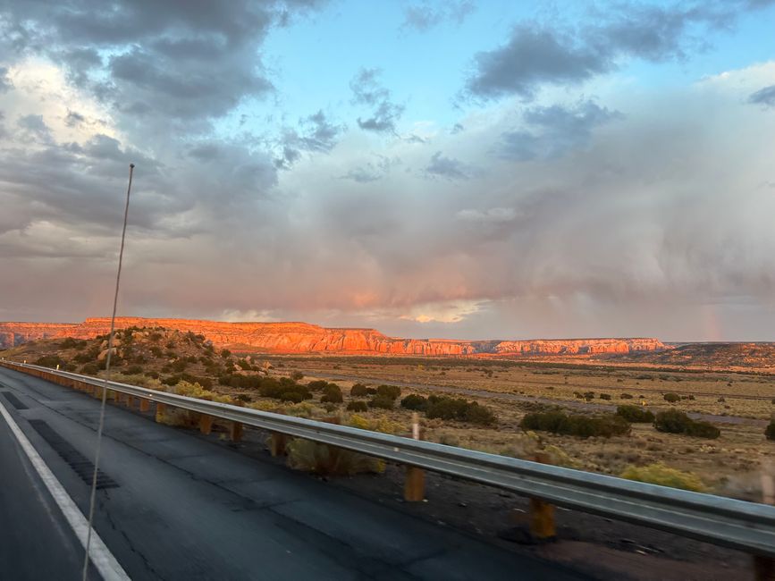 Arizona/ New Mexico/ Petrified Forest/ White Sands