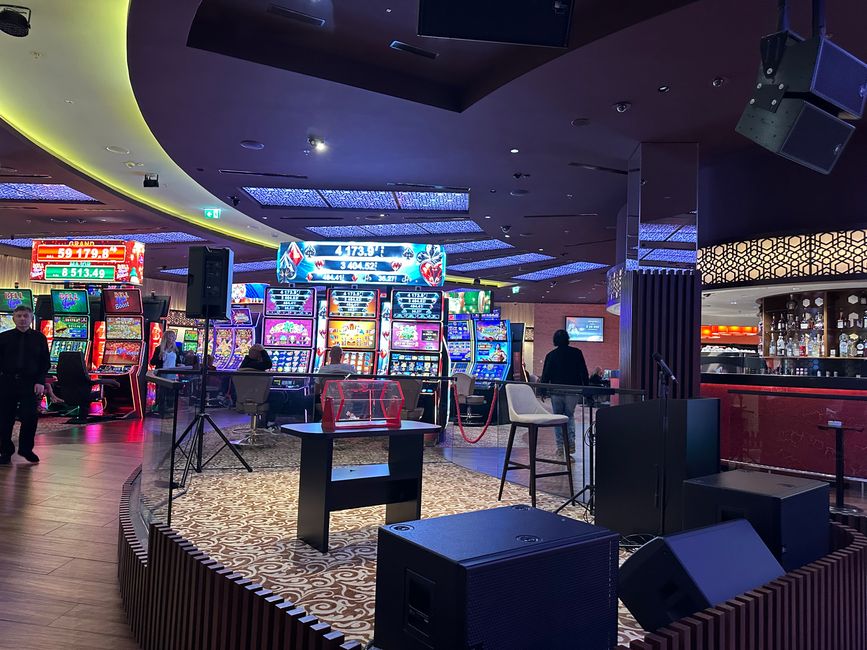 Im Casino - fotografieren verboten