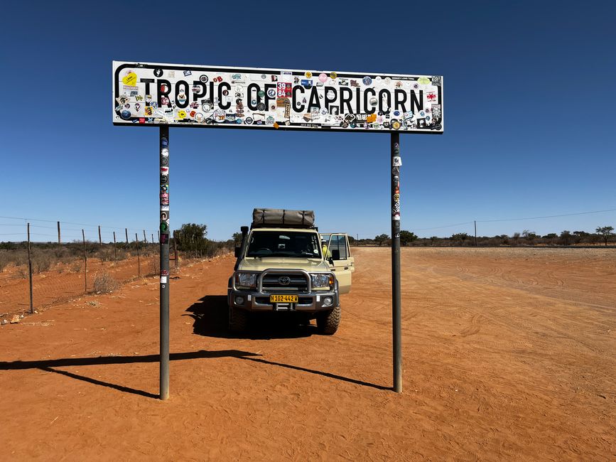 Hacia el sur de Namibia