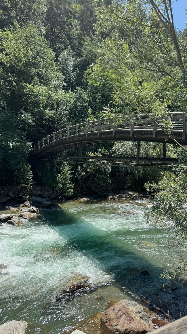 Radtour von Tscherms nach St. Leonhard in Passeier