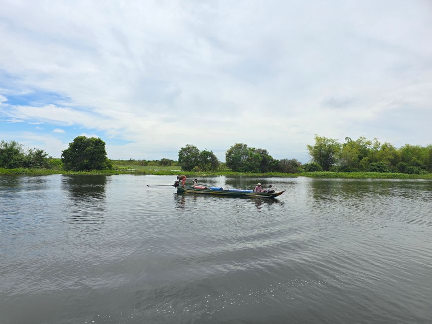 Von Siem Reap über den Tonle-Sap-See nach Battambang