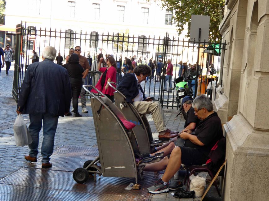 Der erste Nachmittag in Santiago de Chile