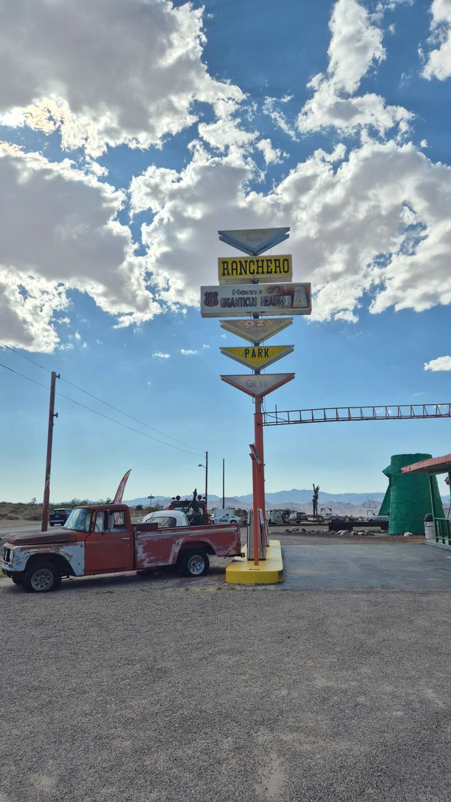 28.09. Ruta 66 y llegada al alojamiento Grand Canyon