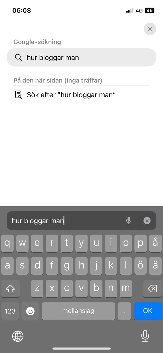 Dag 1 av semester med stil