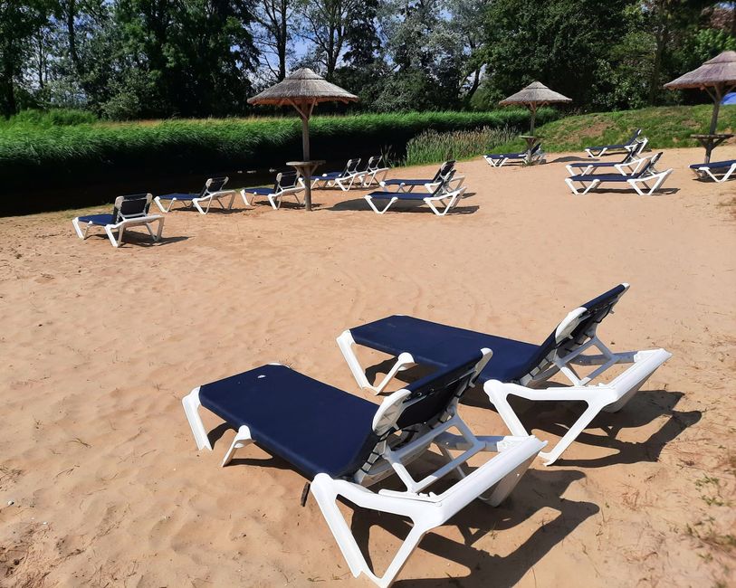 'Plage' au camping