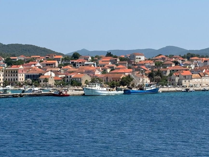 Von Korcula über Split nach Trogir