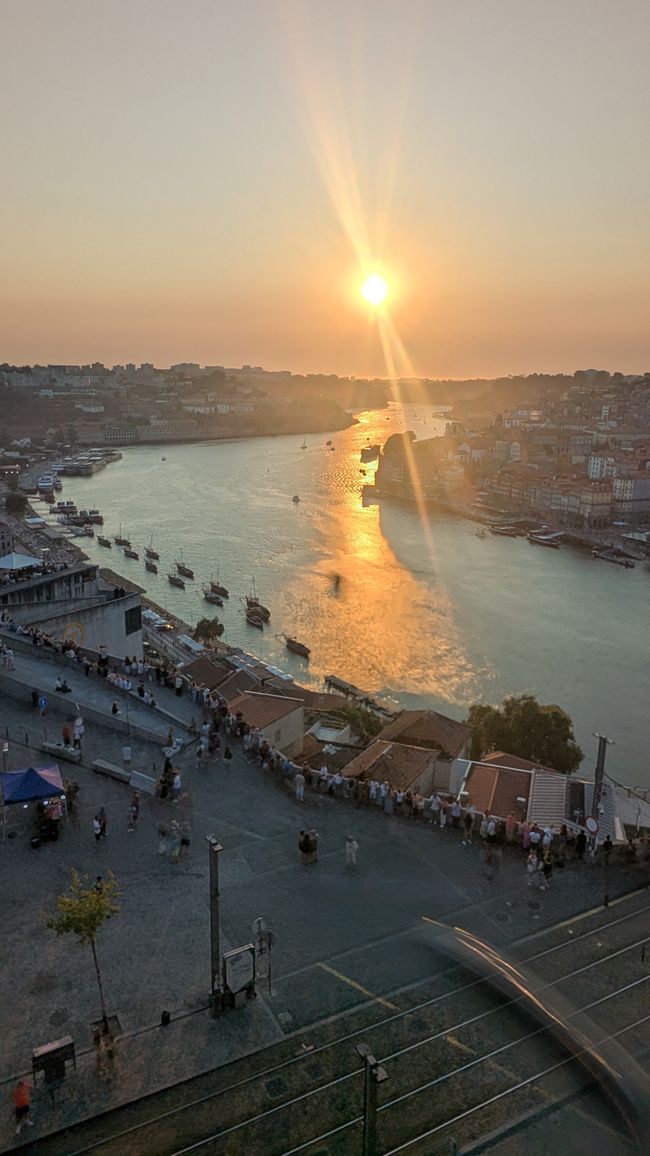 Sunset über dem Douro