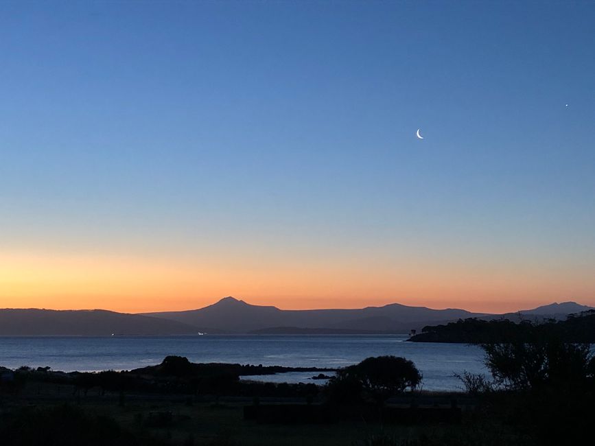 Sonnenuntergang in der Sunset Bay