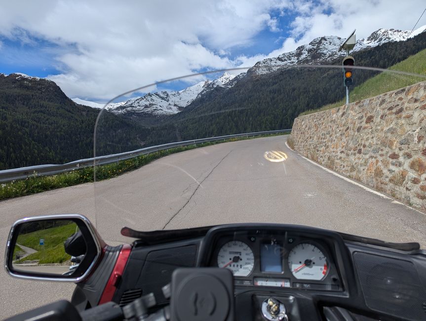 Von Bayern durch Österreich nach Italien