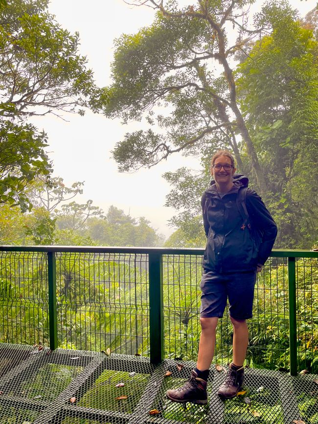 Wolken statt Aussicht…