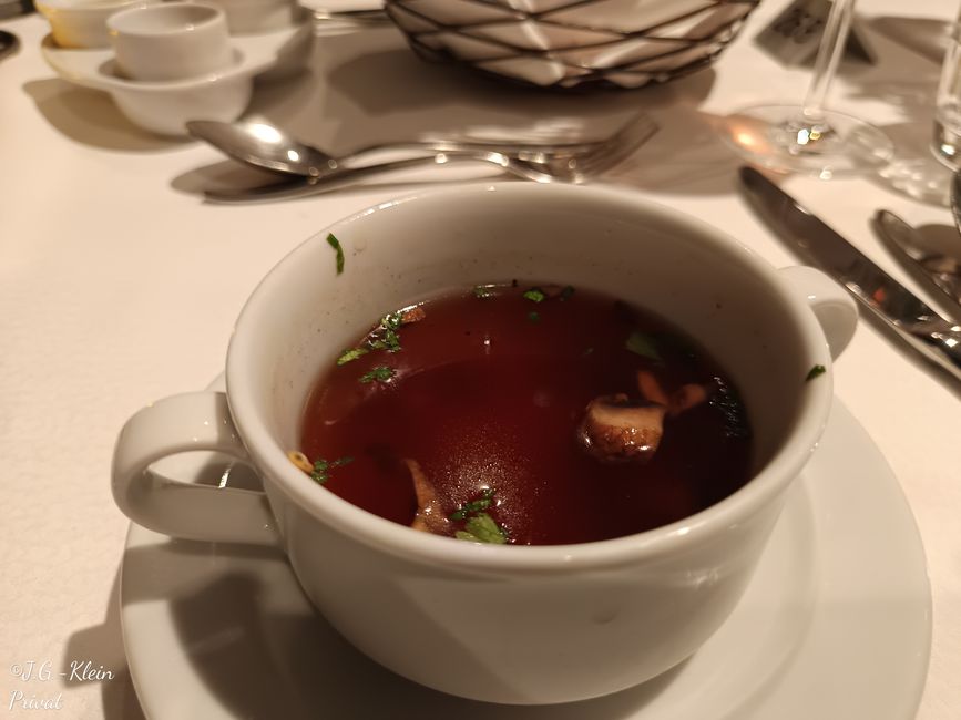 Suppe: Klare Linsensuppe 