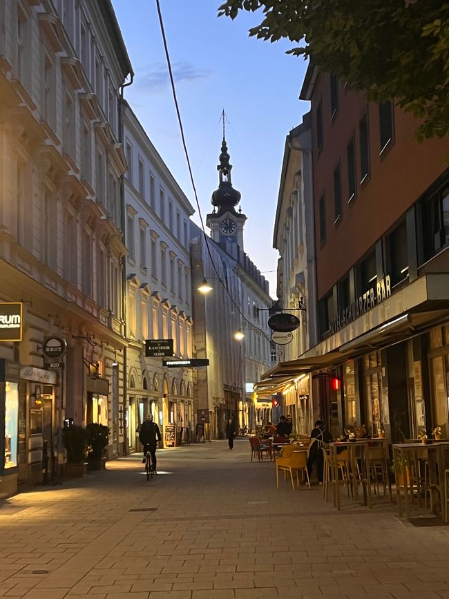 16a Ruhetag in Linz