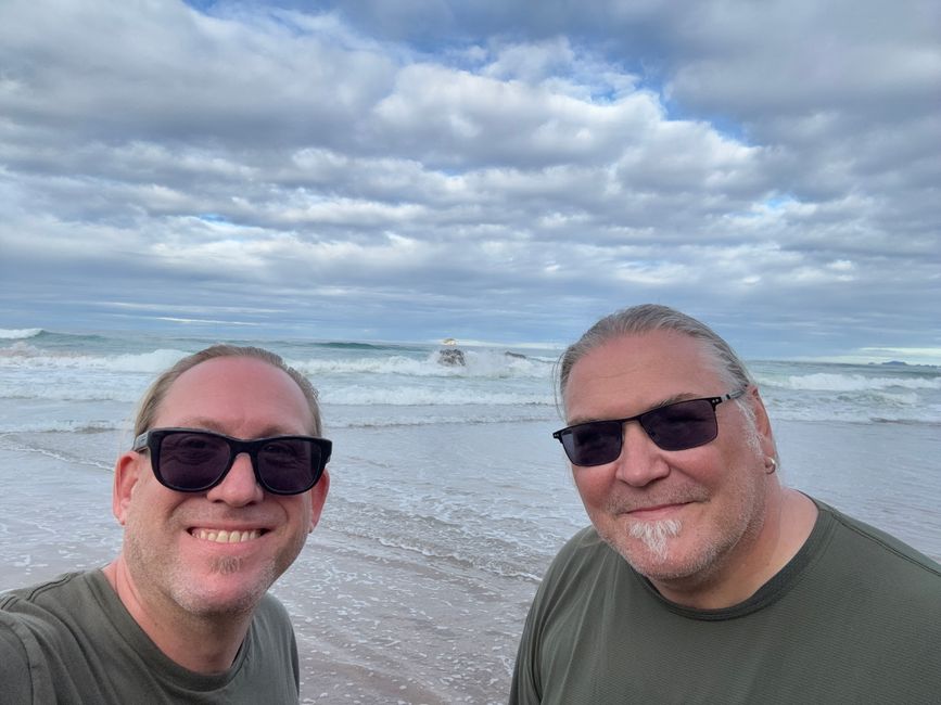 Hot Water Beach- wir werden Digger
