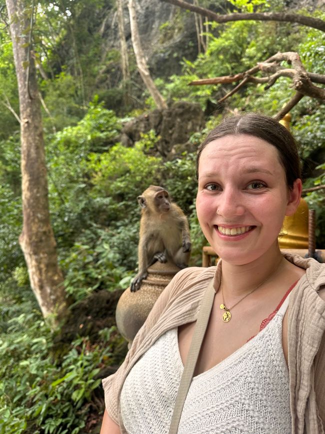 Krabi auf dem Rückweg vom Tempel 