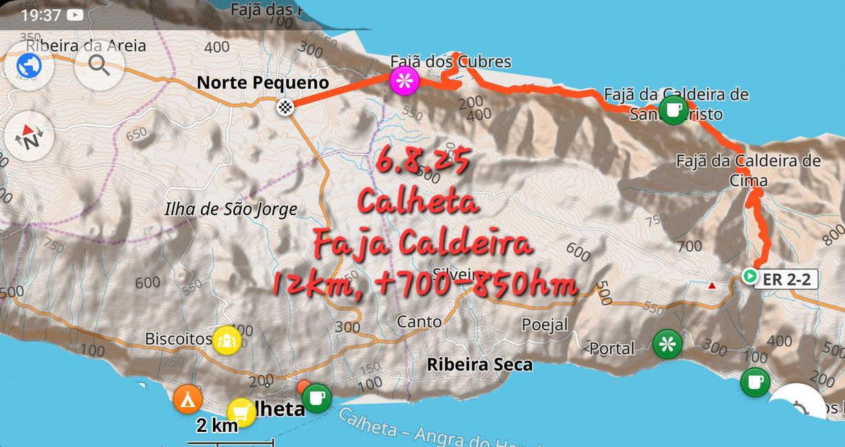 6.8.25 -> Faja Caldeira