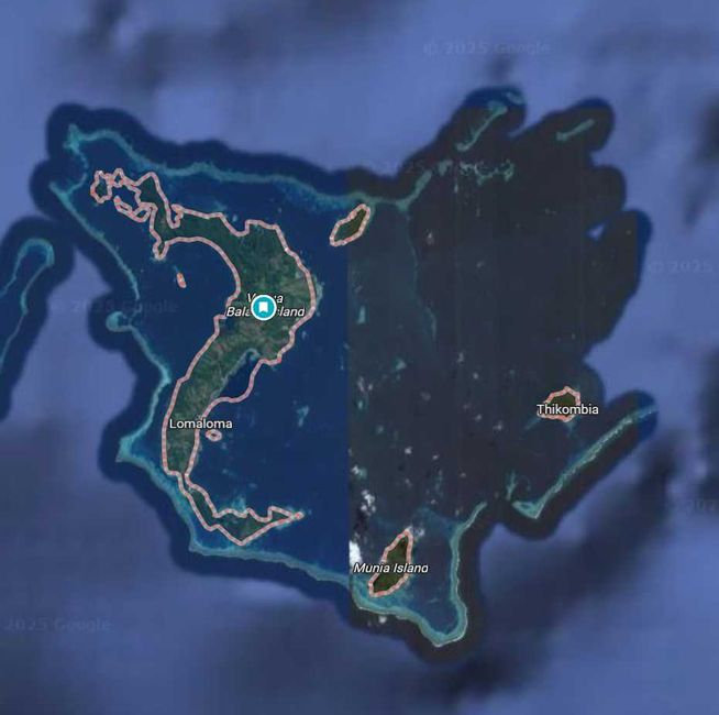 Überfahrt von Tonga nach Vanua Balavu, Fidschi