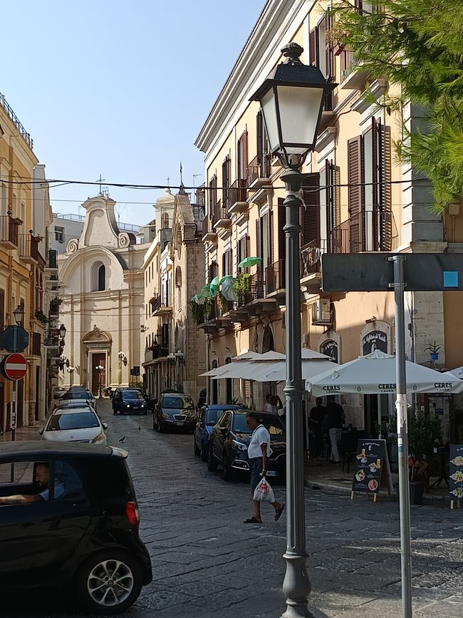 Strada nel centro storico