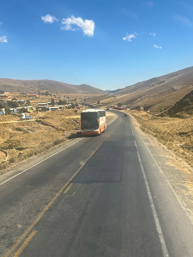 En camino a La Paz 