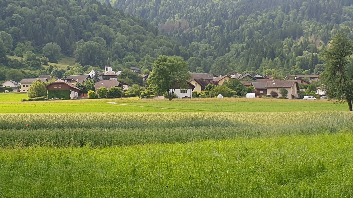 Wanderung nach Faverges