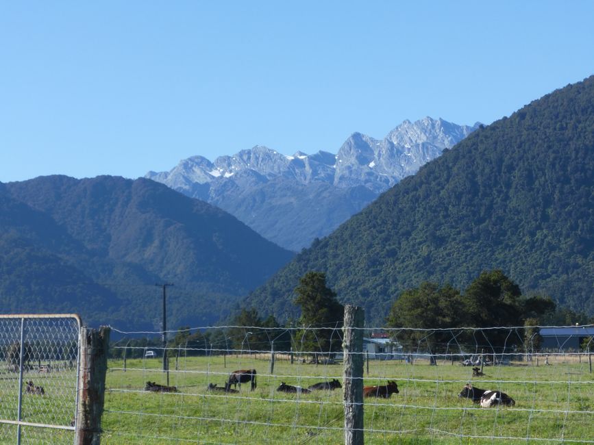 Vue sur les montagnes 
