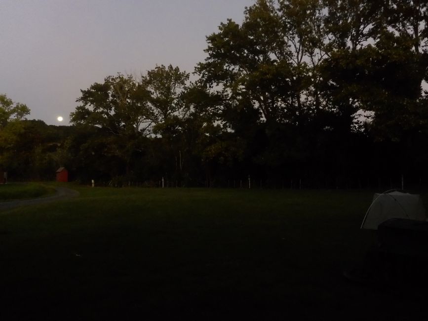 Pleine lune à Waikawau