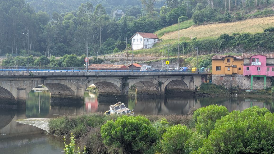 11. Stage Camino del Norte from Serdio to Pendueles