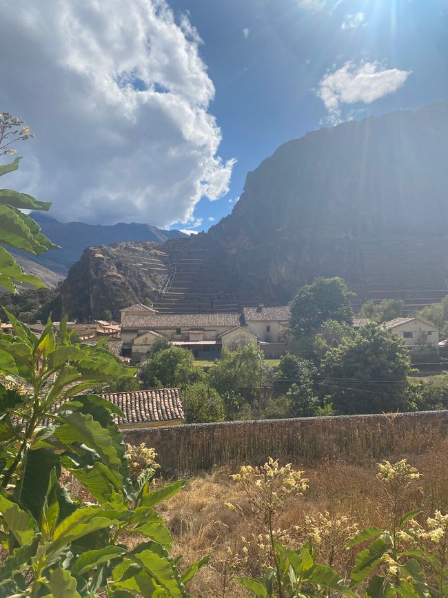 moi à Machu Picchu