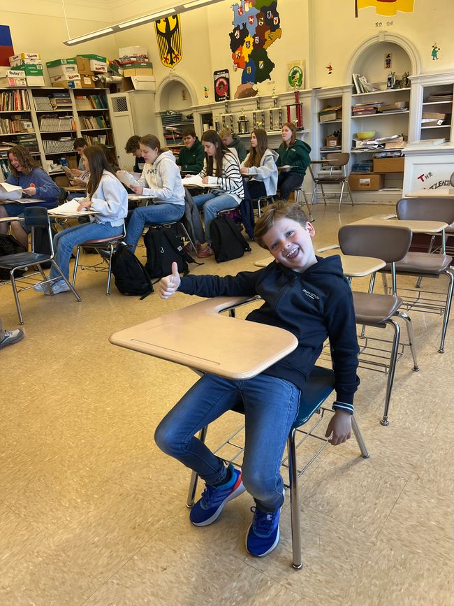 Nell'aula di Terry