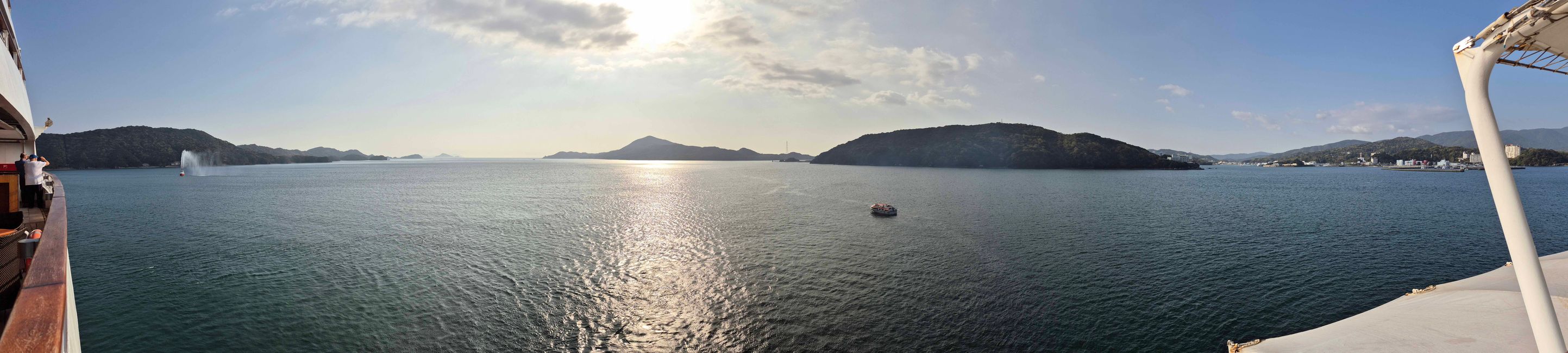 Einfahrt in Toba