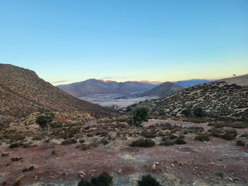 Viaje a través de la cordillera del Atlas