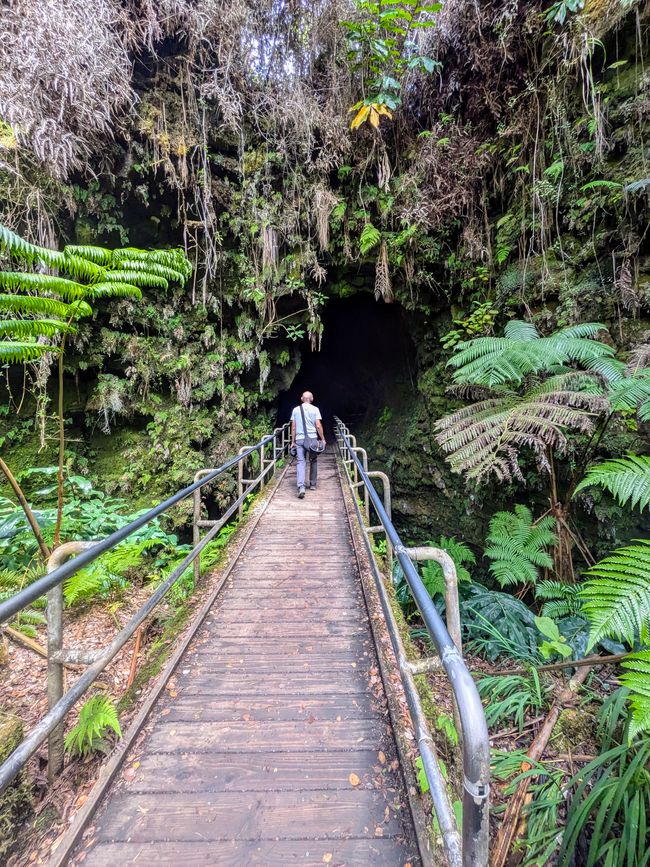 Visitamos el volcán Kilauea