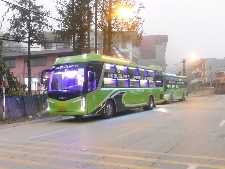Ich schau, wo morgen der Bus abfährt