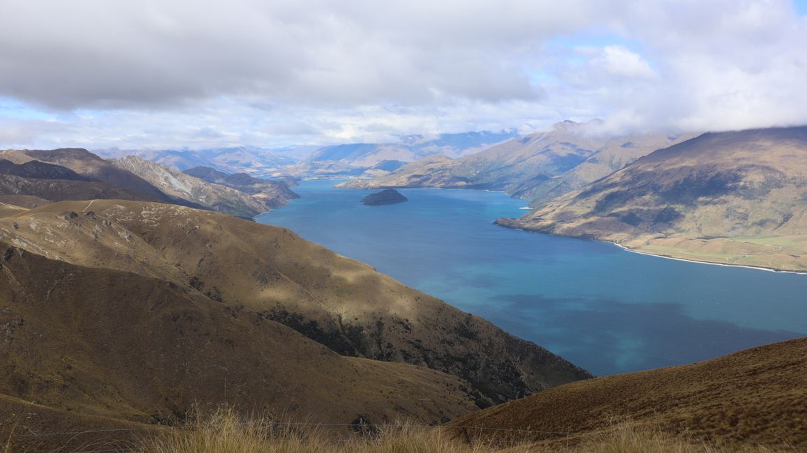 Isthmus Peak - Blick auf Lake Wanaka
