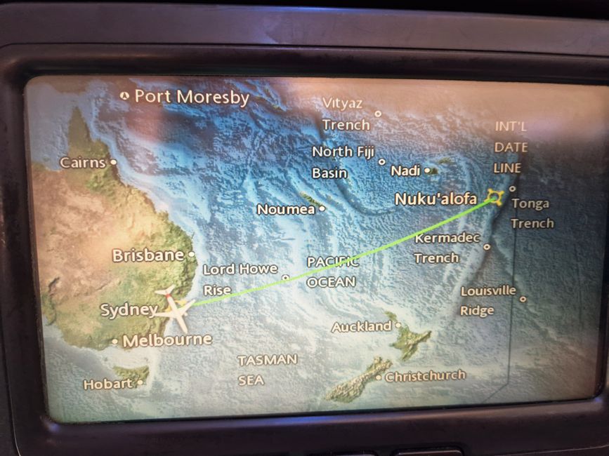 在汤加王国的旅行