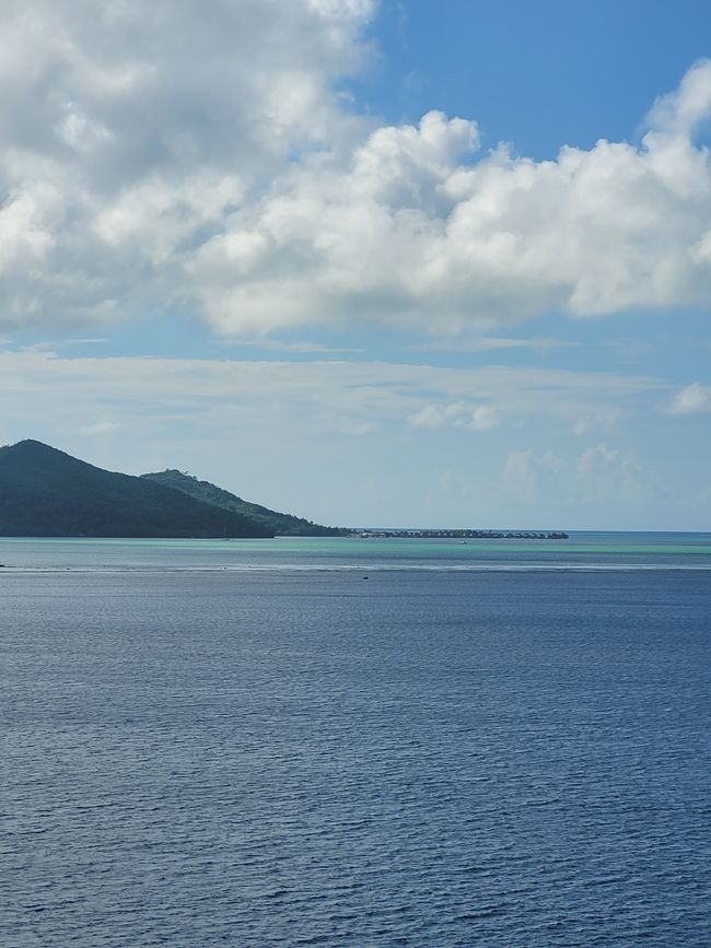 Tag 65 und 66 von 175: Kreuzfahrt rund um die Welt - Bora Bora
