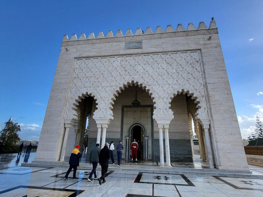 Mausoleo de Mohammed V.