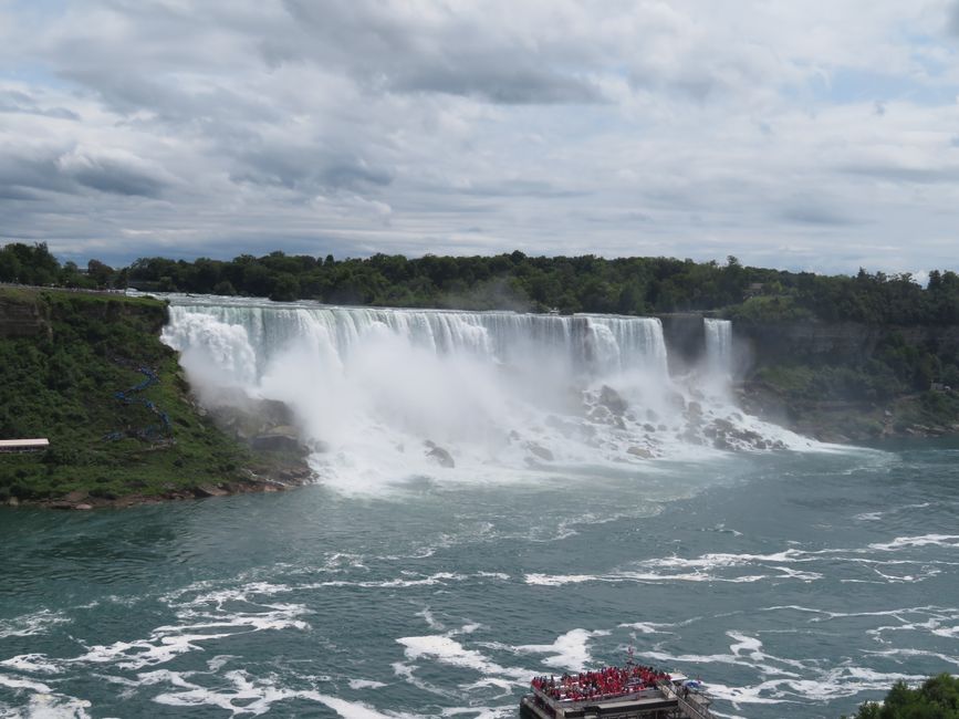 Ambas cataratas en una imagen