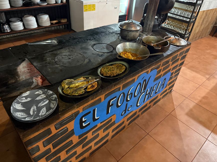 Das Buffet ist angerichtet 