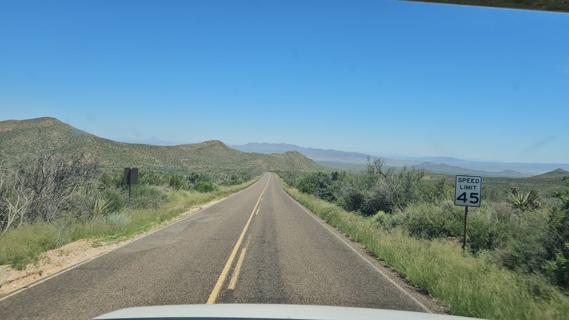 Today we drove over 400 miles