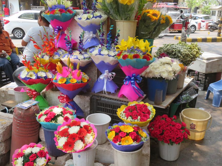 Marchands de fleurs partout