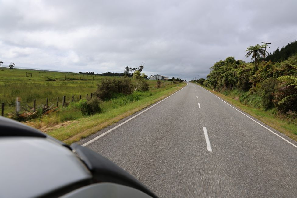 Verso la costa ovest a Westport