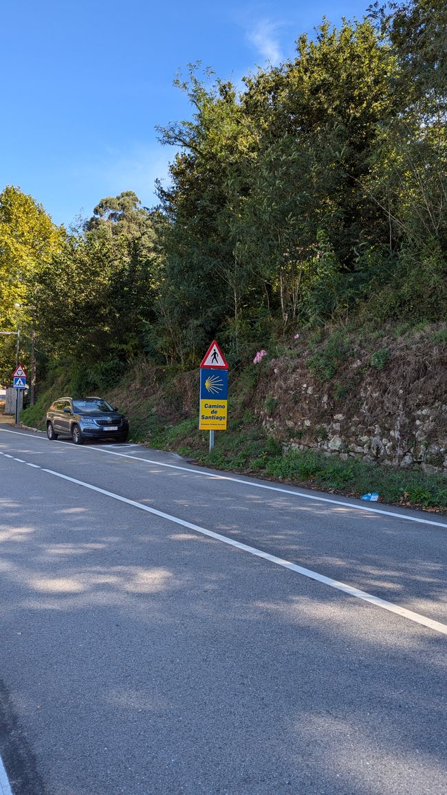 Twelfth Stage Camino Portugues from Caldas de Reis to Padron